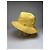 Vintage Givenchy Bucket Hat aus Baumwollmischung Gelb Beige Größe 57 - Ansicht 8