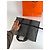 Hermès Vintage Hermes Canvas NetBook Tote Grau Schwarz - Ansicht 10