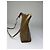 Vintage Issey Miyake Smooth Leather Pouch Bag Hellbraun - Ansicht 7