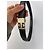 Vintage Givenchy Textured Leather Belt Black Silver Buckle - view 2