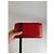 Céline Vintage Celine Classic Leather Zippered Wallet Red Gold - view 9
