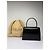 Céline Vintage Celine Structured Leather Top-Handle Bag Black Gold - view 2