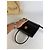 Céline Vintage Celine Structured Leather Top-Handle Bag Black Gold - view 9