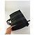 Hermès Tote Vintage Hermes in tela di cotone Nero Argento - vista 12