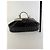 Vintage Etro Smooth Leather Tote Schwarz Creme - Ansicht 12