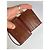 Vintage Miu Miu Grained Leather Bifold Wallet Brown Silver - view 4