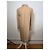 Vintage Courreges A-Linien Kleid aus Wolle Hellbeige M - Ansicht 3