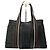 Trim Hermès Tote Vintage Hermes in Tela e Pelle Nero Argento