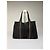 Trim Hermès Tote Vintage Hermes in Tela e Pelle Nero Argento - vista 11