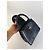 Vintage Givenchy strukturierte Lederhandtasche mit oberem Griff Navy Gold Marineblau - Ansicht 5