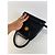 Vintage Givenchy strukturierte Lederhandtasche mit oberem Griff Navy Gold Marineblau - Ansicht 8