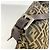 Borsa a secchiello Fendi Zucca Mamma Marrone - vista 7