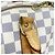 Louis Vuitton Boston Damier Azur Keepall Bandoulière 55 Bianco - vista 12