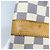 Louis Vuitton Boston Damier Azur Keepall Bandoulière 55 Bianco - vista 5