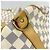 Louis Vuitton Boston Damier Azur Keepall Bandoulière 55 Bianco - vista 7