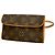 Louis Vuitton Monogram Pochette Florentine Fanny Pack Marrone