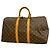 Borsa Boston Louis Vuitton Monogram Keepall 45 Marrone