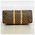 Borsa Boston Louis Vuitton Monogram Keepall 45 Marrone - vista 3