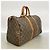 Louis Vuitton Boston Monogram Keepall 45 Castaño - vista 2