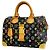 Borsa Louis Vuitton Monogram Multicolor Speedy 30 Nero