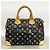 Borsa Louis Vuitton Monogram Multicolor Speedy 30 Nero - vista 12