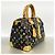 Borsa Louis Vuitton Monogram Multicolor Speedy 30 Nero - vista 2