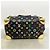Borsa Louis Vuitton Monogram Multicolor Speedy 30 Nero - vista 3