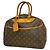 Louis Vuitton Monogram Deauville Handtasche Braun
