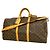 Louis Vuitton Boston Monogram Keepall Bandoulière 55 Castaño
