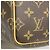 Louis Vuitton Boston Monogram Keepall Bandoulière 55 Castaño - vista 6