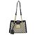 Gucci Padlock Schultertasche Schwarz Beige