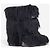 Botas de nieve de piel Prada AW99 Apres Ski Negro - vista 2