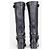Prada 2000s Knee High Double-Buckle Riding Boots Black - view 6