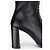 Prada 2000s Knee High Heel Boots Black - view 11