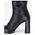 Prada 2000s Knee High Heel Boots Black - view 8