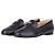 Mocassini Penny Loafers Chanel CC Logo Nero