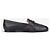 Mocassini Penny Loafers Chanel CC Logo Nero - vista 5