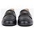 Mocassini Penny Loafers Chanel CC Logo Nero - vista 6