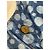 Louis Vuitton × Yayoi Kusama Camicia Baseball Denim a Pois Bianco Blu - vista 2