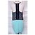 Autre Marque See U Soon Preppy Strickkleid Mini Mehrfarben Hellblau - Ansicht 2
