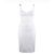 Dolce & Gabbana Vestido Corsé de Encaje Blanco