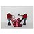 Bow Prada SS 2008 Fairy Collection Samt High Heels Rot Pink Lila - Ansicht 13