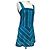 Cacharel Vestido de Verano a Rayas Preppy Seventies Azul