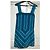 Cacharel Vestido de Verano a Rayas Preppy Seventies Azul - vista 14