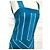 Cacharel Vestido de Verano a Rayas Preppy Seventies Azul - vista 5