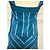 Cacharel Vestido de Verano a Rayas Preppy Seventies Azul - vista 9