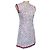 Moschino Abito Corto Preppy Cuori e Picche in Cotone Nero Bianco Rosso