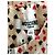 Moschino Abito Corto Preppy Cuori e Picche in Cotone Nero Bianco Rosso - vista 5