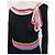 Cacharel Strickpullover mit bunten Bändern Schwarz Pink Rot Blau Grün Lila Gelb - Ansicht 10