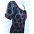 Alain Manoukian Manoukian Wildseiden-Kleid Baby Doll Braun Dunkelblau - Ansicht 13